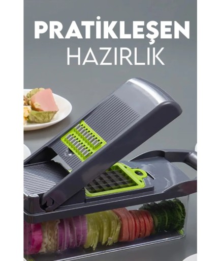 Salata Doğrama ve Kesim Aparatı